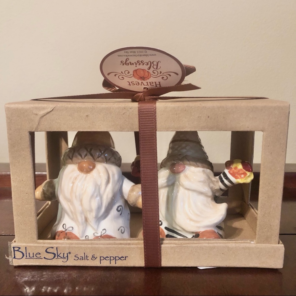 Blue Sky Salt & Pepper Shakers